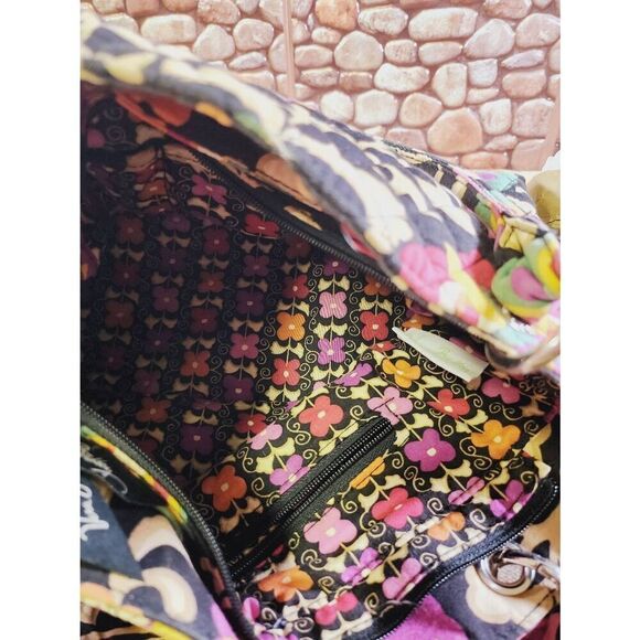 Vera Bradley Satchel With Detachable Shoulder Strap - Suzani Print #A48 - Picture 11 of 11